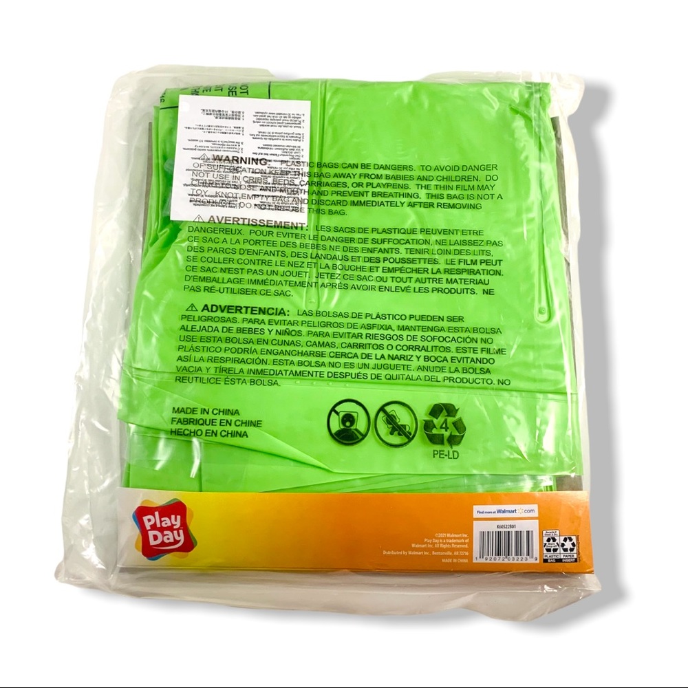 Play Day Transparent Lime Green Inflatable Pool Mat/Swimming Pool Raft. NEW! - Picture 4 of 10